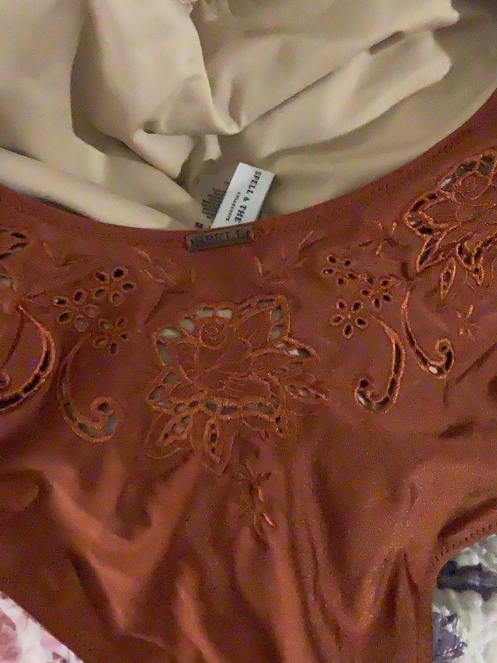 Spell Tyler Swimsuit Sz Small sexy lined w details - Picture 10 of 13